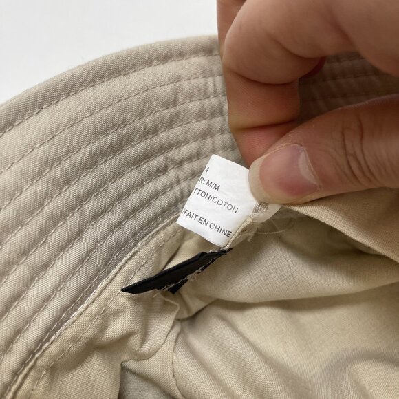 Y2K Ganka Gear Tech Sun Bucket Hat Beige / Green Sz M* Fishing / Outdoor - Picture 8 of 11